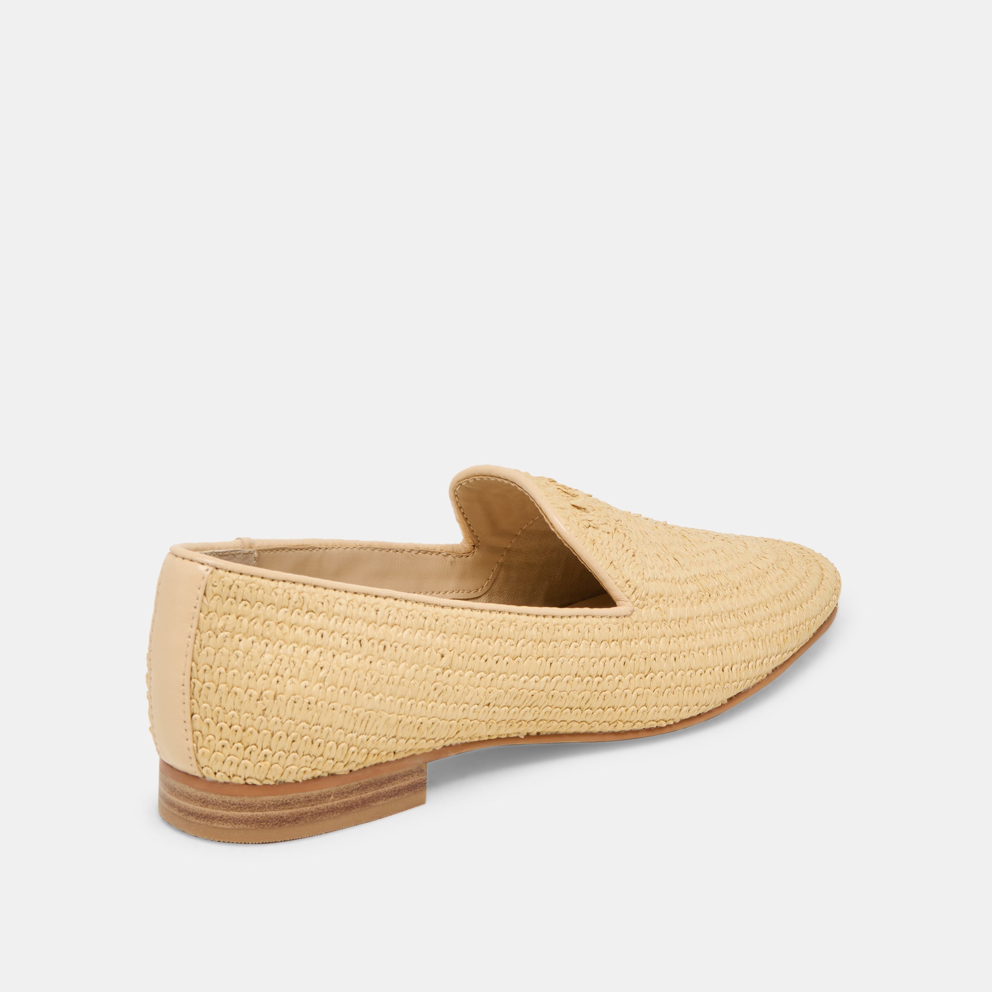 BAYLEN Women's Natural Woven Raffia Flats - Comfortable Summer Sandals for Beach, Vacation & Casual Outings