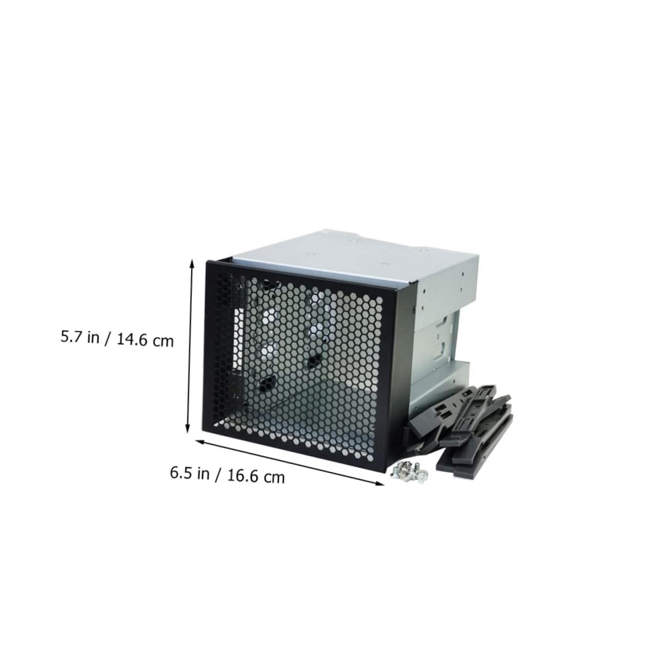 4 Bay HDD SSD Hard Drive Enclosure Bracket for 5.25