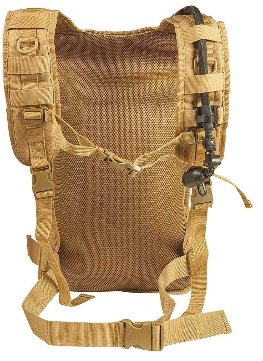 Seibertron 2.0L Tactical Hydration Backpack with MOLLE System - Lightweight Water Pack for Running, Hiking, Camping, Cycling & Motorcycle Riding - Perfect for Outdoor Adventures and Sports Hydration