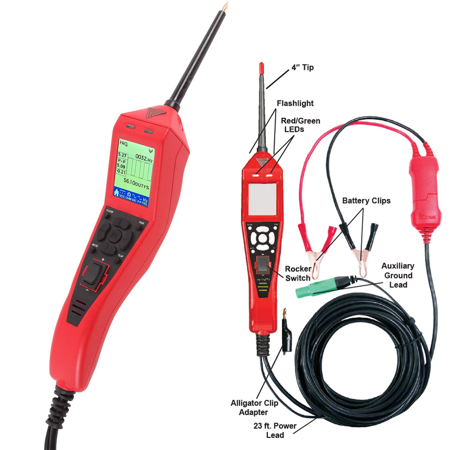 Power Probe The Maestro Automotive Circuit Tester - Advanced Diagnostic Tool for Car Electrical Systems (PPTM01AS) | Perfect for Mechanics & DIY Auto Repairs