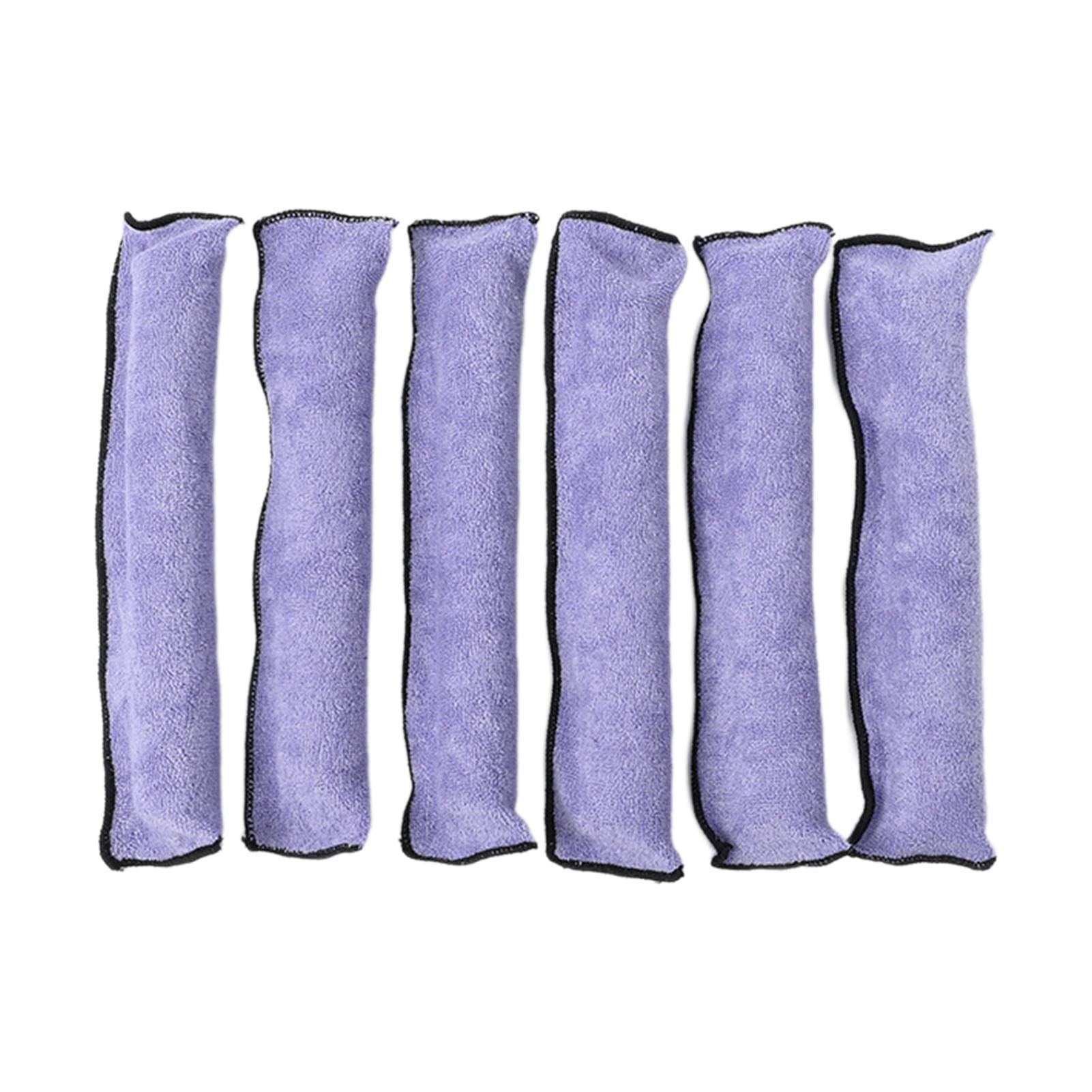 Soft Overnight Hair Rollers Set of 6 | Sponge Sleep Hair Curlers for Women & Girls - Comfortable Foam Pillow Curlers for Natural Waves & Curls | Perfect for Overnight Styling, Bedtime Hair Care & Morning Volume