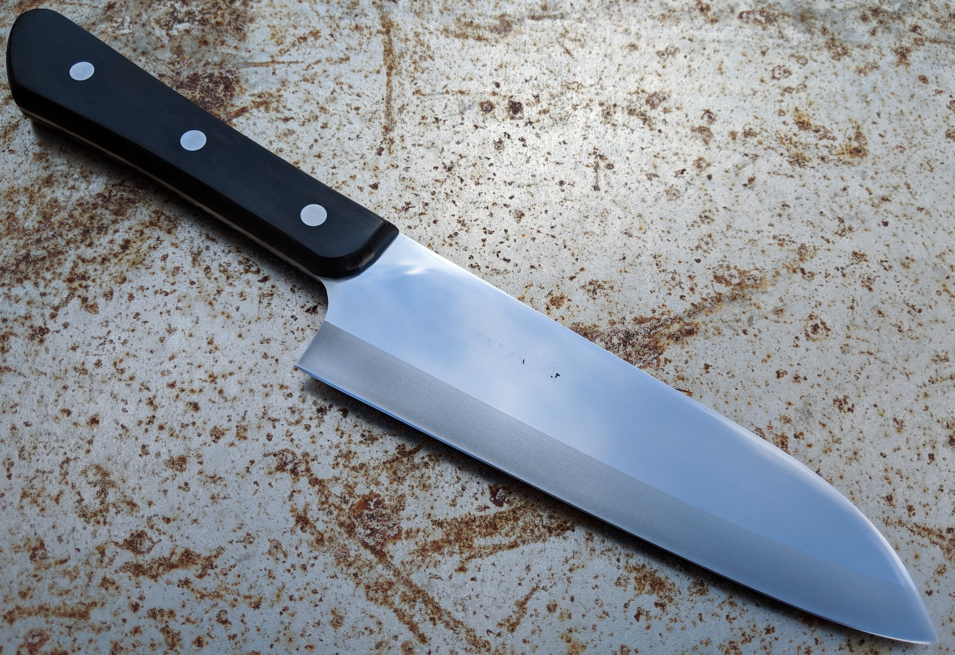 Refurbished MAC SK 65 Santoku Knife - Professional Japanese Chef Knife for Slicing, Dicing & Chopping - Perfect for Home Kitchen & Restaurant Use