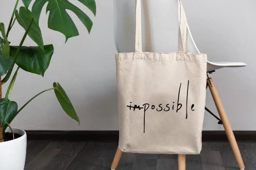 Stylish Canvas Tote Bag for Women - Trendy Printed Reusable Eco-Friendly Cotton Shopping Bag - Perfect for Grocery, Books, Beach & Daily Use