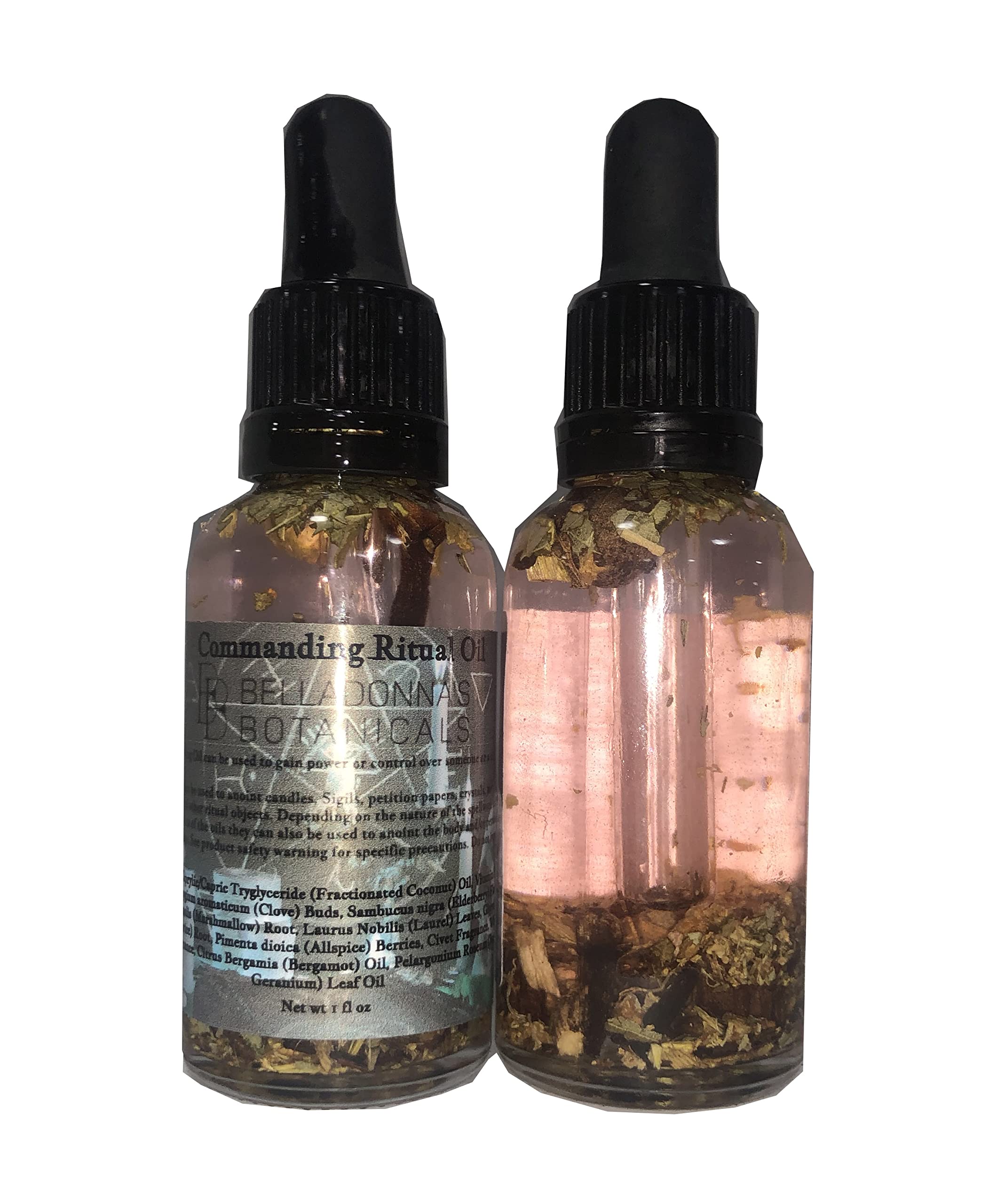 Commanding Ritual Oil - Powerful Spiritual Oil for Love, Success & Protection | Use in Meditation, Prayer & Manifestation Rituals
