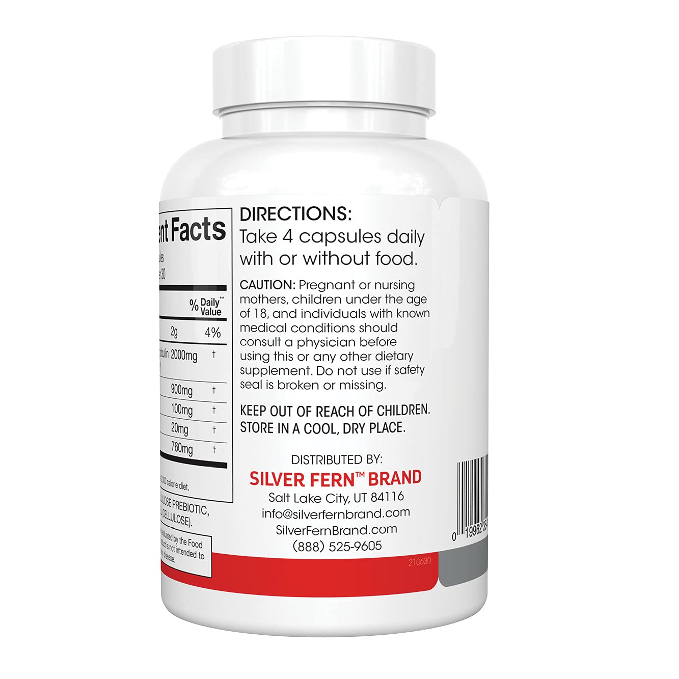 Silver Fern Cleanse - Daily Gut Health Supplement - 2 Bottles (240 Capsules) - 60 Day Supply - IgG, IgA & IgM Support - Digestive & Immune System Booster - Postbiotic Formula - for Bloating Relief & Gut Balance - Perfect for Travelers & Busy Professionals