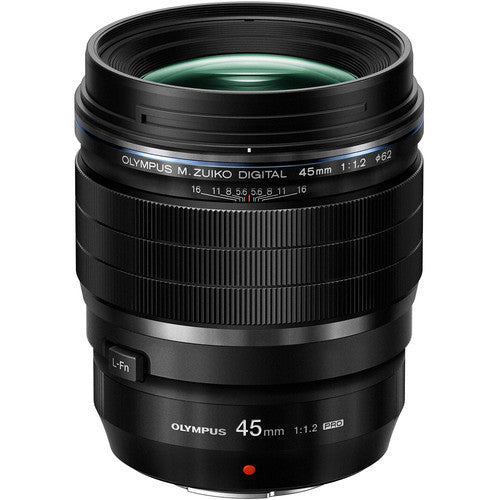 Olympus M.Zuiko Digital ED 45mm f/1.2 PRO Lens - Premium Portrait & Low Light Photography Lens for Micro Four Thirds Cameras - Perfect for Weddings, Events & Professional Portraits