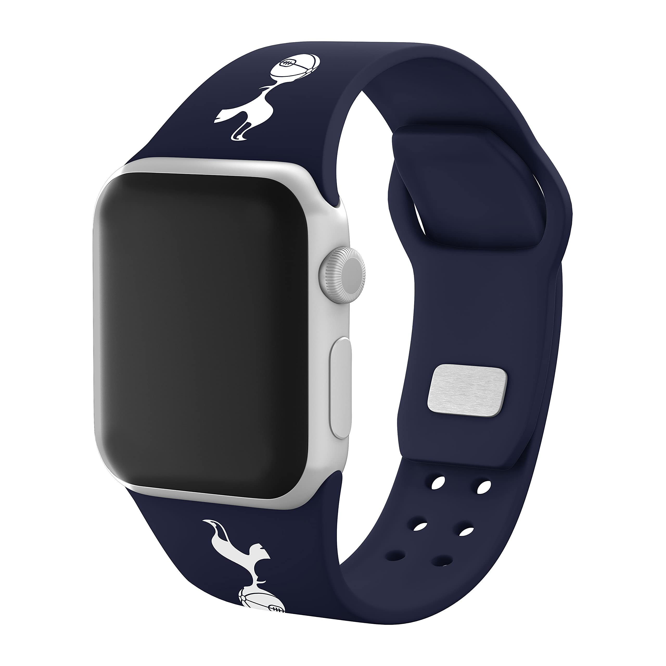 Tottenham Hotspur Silicone Sport Band for Apple Watch - Durable, Comfortable & Stylish Fitness Tracker Accessory - Perfect for Workouts, Running & Everyday Wear