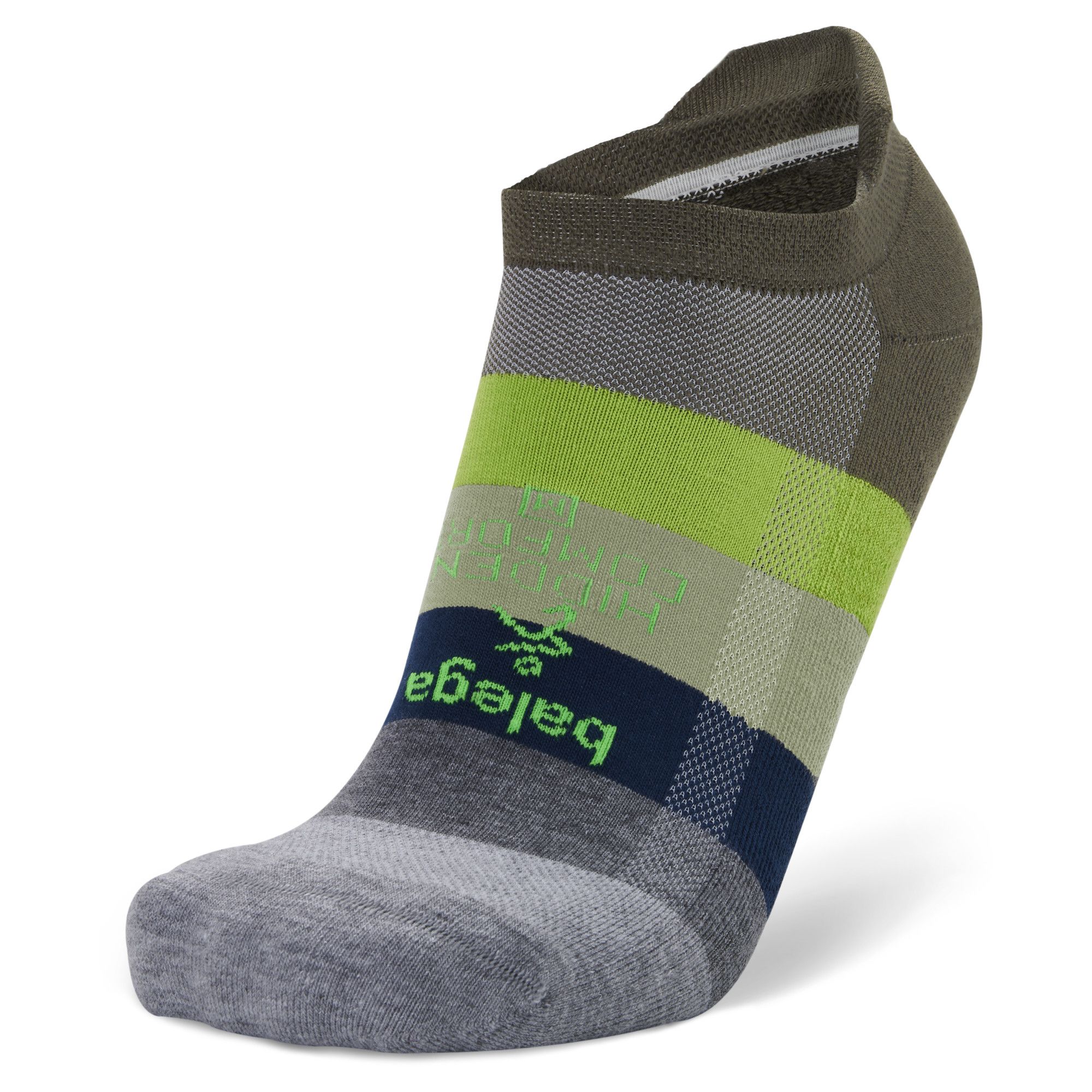 Hidden Comfort Running Socks for Men & Women - Breathable Cushioned Athletic Socks for Track, Field & Marathon Training - Perfect for Jogging, Gym Workouts & Everyday Wear