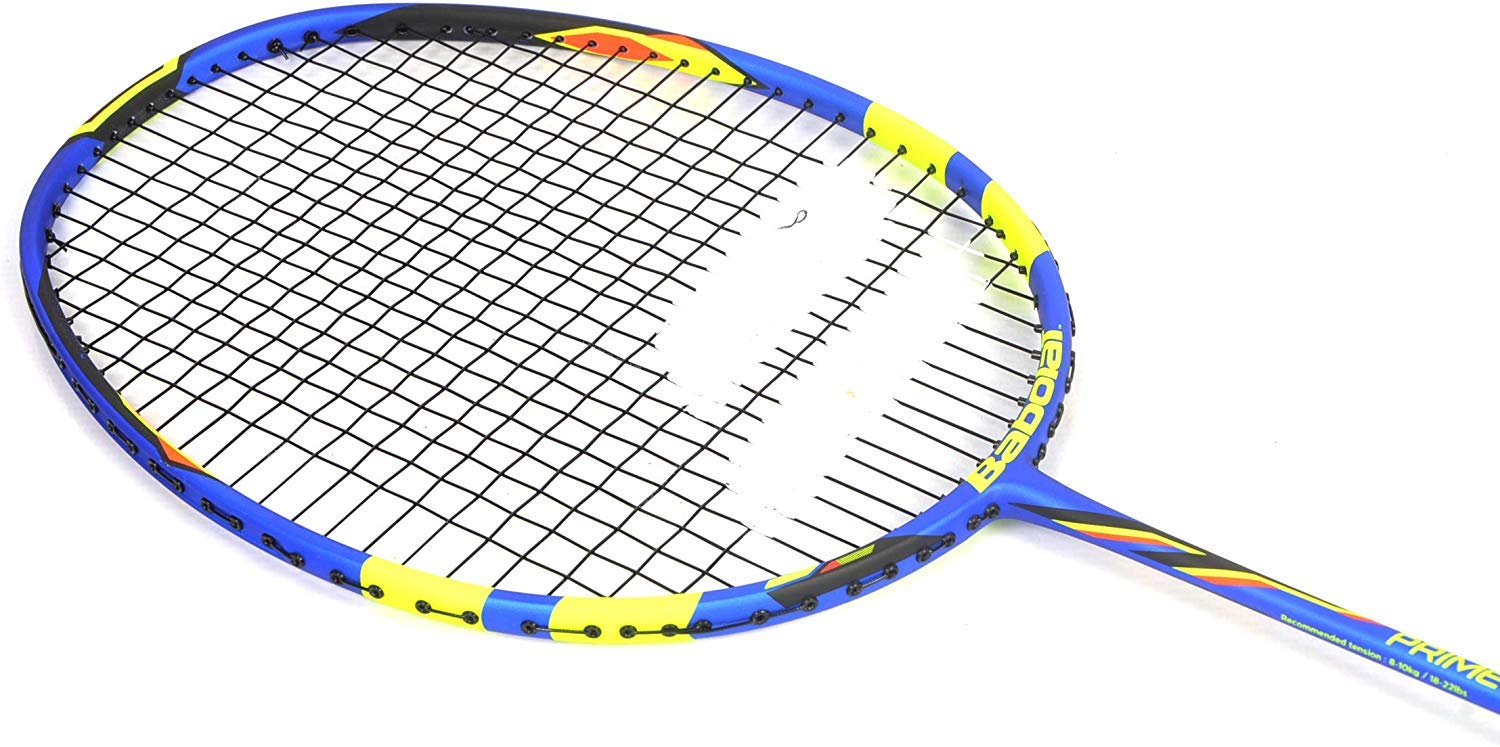 Babolat Prime Essential Graphite Badminton Racket (Blue) - Lightweight & Durable for Professional & Recreational Players - Perfect for Tournaments, Training & Casual Play