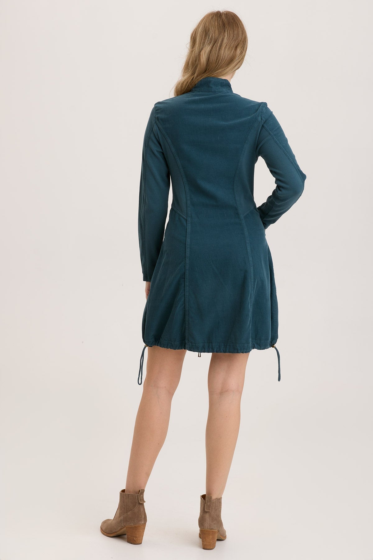 Uzma Jacket Dress for Women - Stylish & Versatile Outerwear with Belt - Perfect for Office, Casual Wear & Evening Outfits