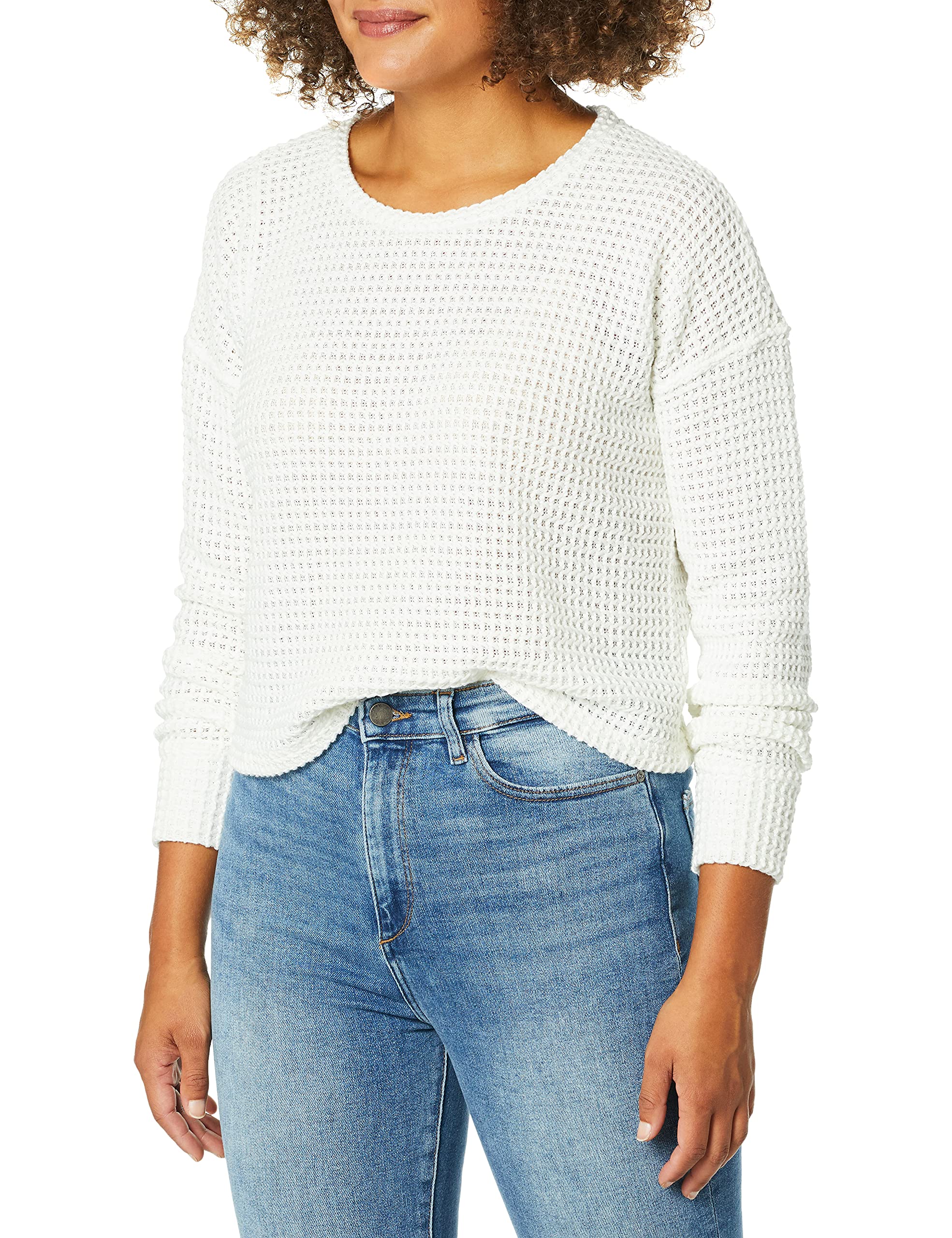 Stylish Women's Knit Pullover Sweater - Soft Long Sleeve Winter Tops for Casual Wear & Office Outfits