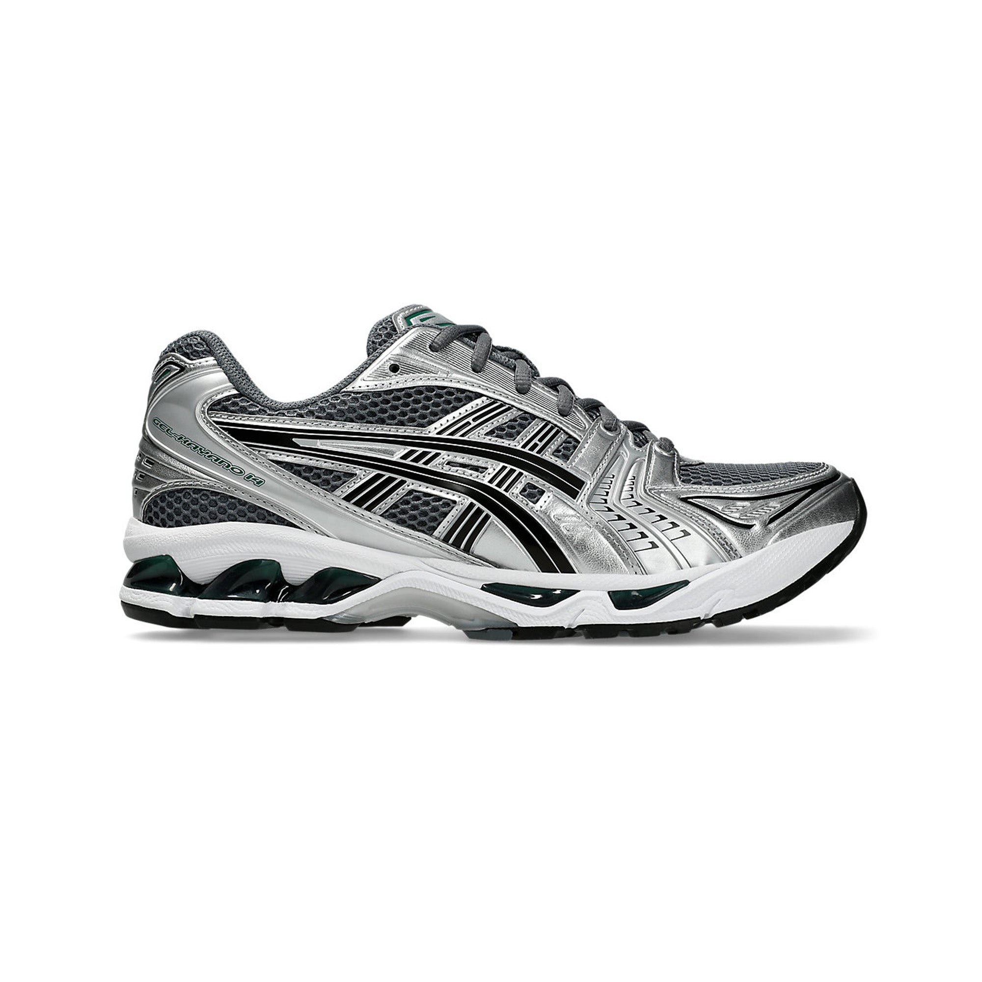 ASICS Gel Kayano 14 Running Shoes for Men & Women - 'Metropolis Jasper Green' (2024) - Lightweight Cushioned Sneakers for Jogging, Gym Workouts & Everyday Wear