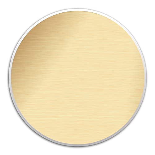 Round-brushed gold