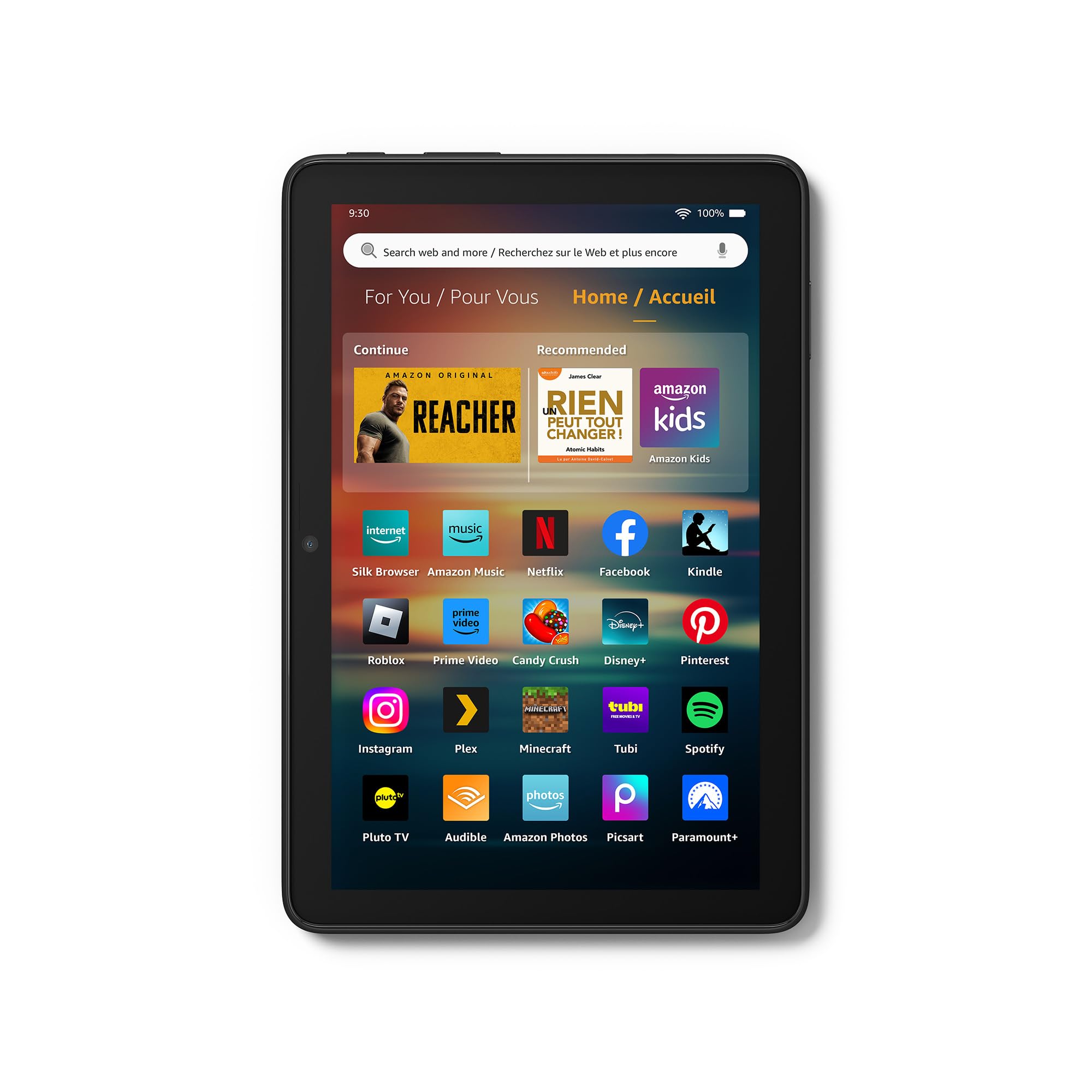 New Amazon Fire HD 8 Tablet (2024 Release) - 8 Inch HD Display, 3GB RAM, 32GB Storage - Portable Entertainment Device - Black | Perfect for Streaming, Reading & Travel
