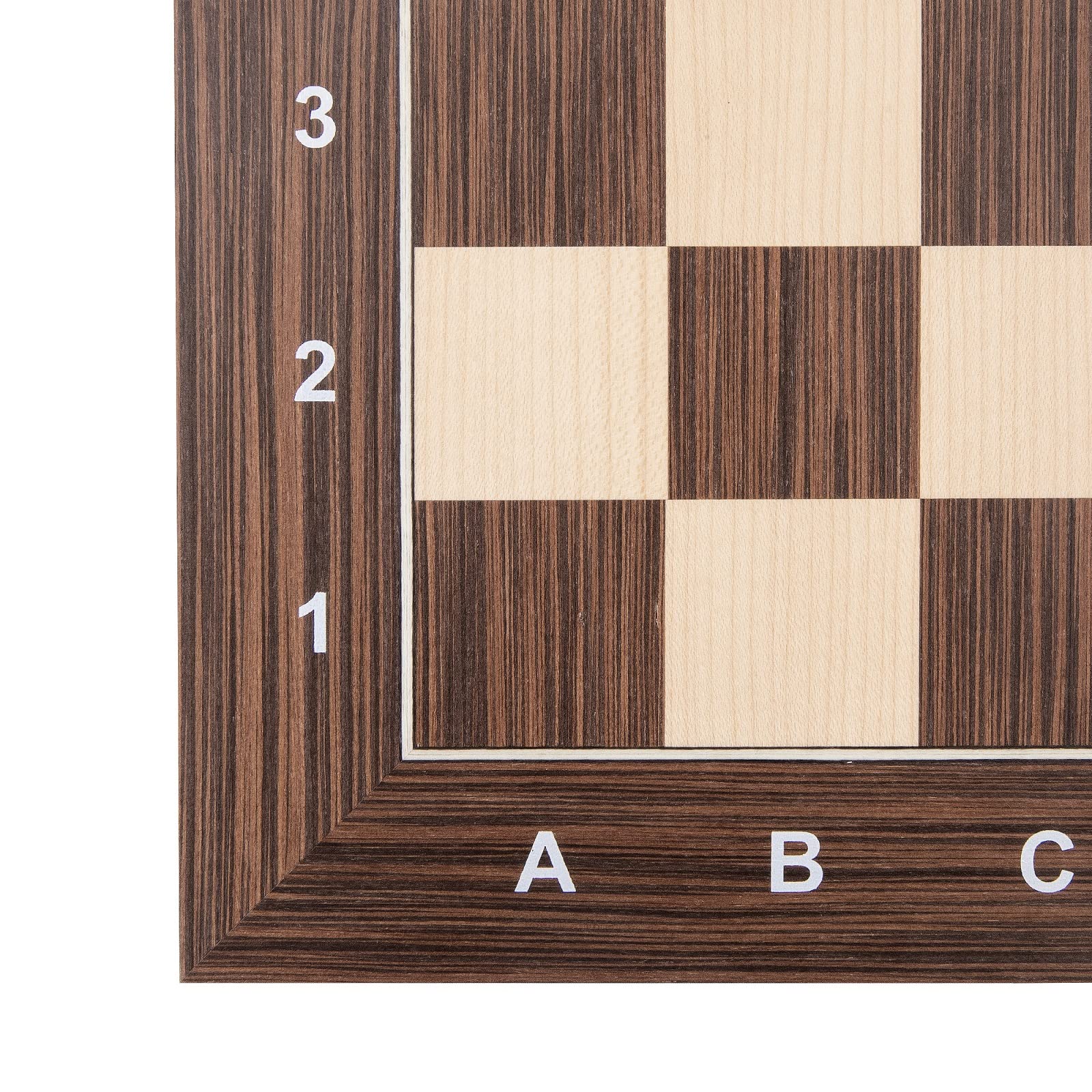 Woodronic 21-Inch Professional Tournament Chess Board with 2.25-Inch Squares - Premium Wooden Chess Set for Adults - Perfect Gift for Chess Players & Enthusiasts - Great for Home, Office, or Chess Club Games