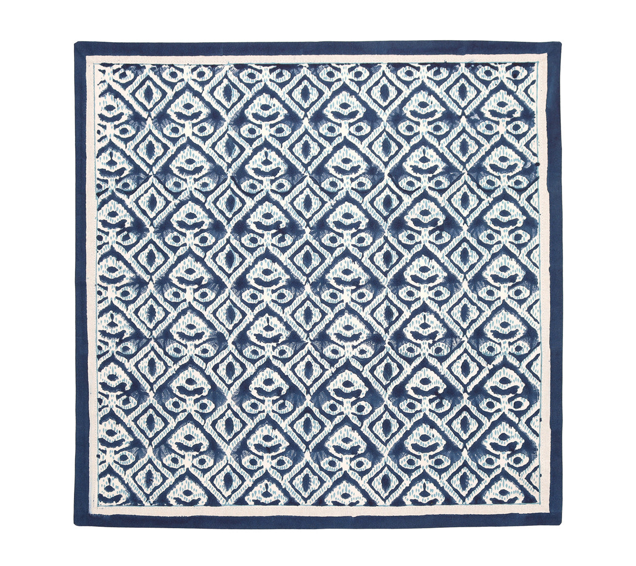 Premium Navy & Blue Alfresco Napkins - Soft, Durable & Absorbent for Outdoor Dining, Picnics & Parties