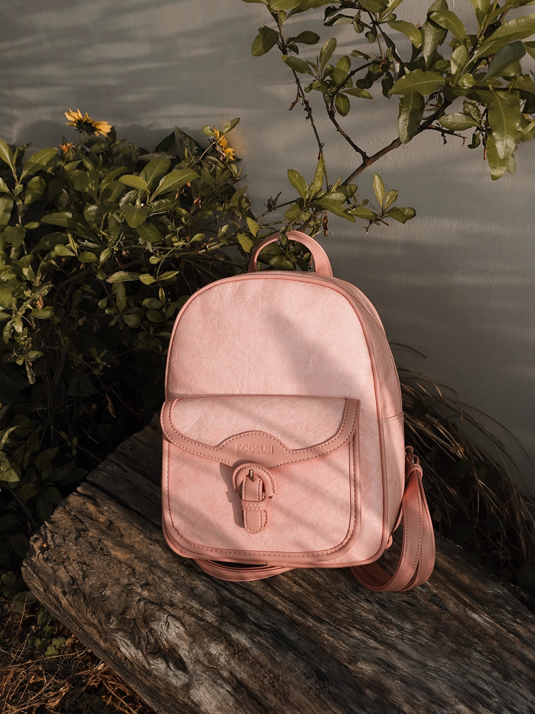 Evelina Washable Paper Mini Backpack - Lightweight Waterproof Eco-Friendly Small Backpack for Women & Teens - Perfect for Travel, Hiking, School & Daily Use