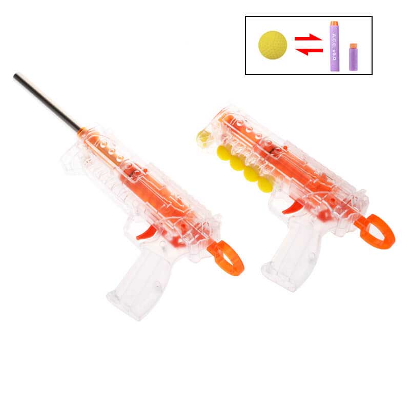 Worker Cheetah Blaster - High Performance Nerf Style Foam Dart Blaster Toy for Outdoor Games, Team Battles & Target Practice