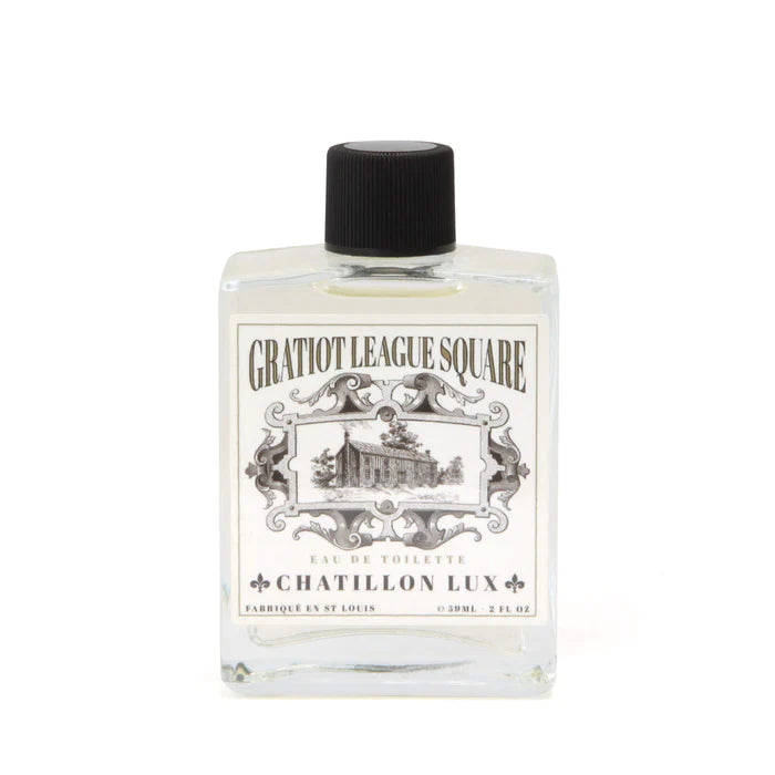 Chatillon Lux Gratiot League Square Eau de Toilette Cologne for Men - Fresh Citrus & Spicy Scent - Perfect for Date Night & Special Occasions