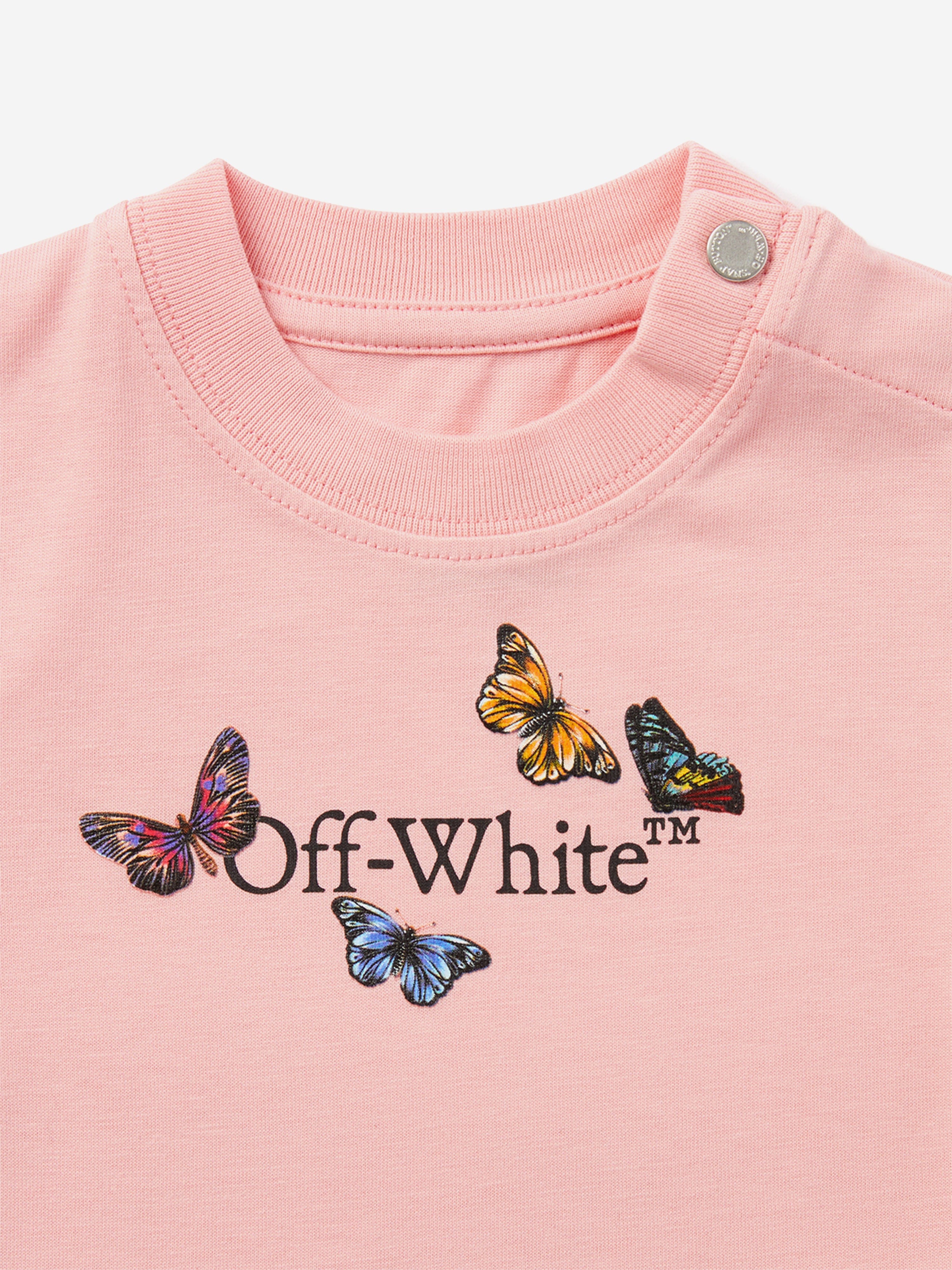 Adorable Pink Bookish Butterfly T-Shirt for Baby Girls - Perfect for Playdates, Storytime & Everyday Outfits