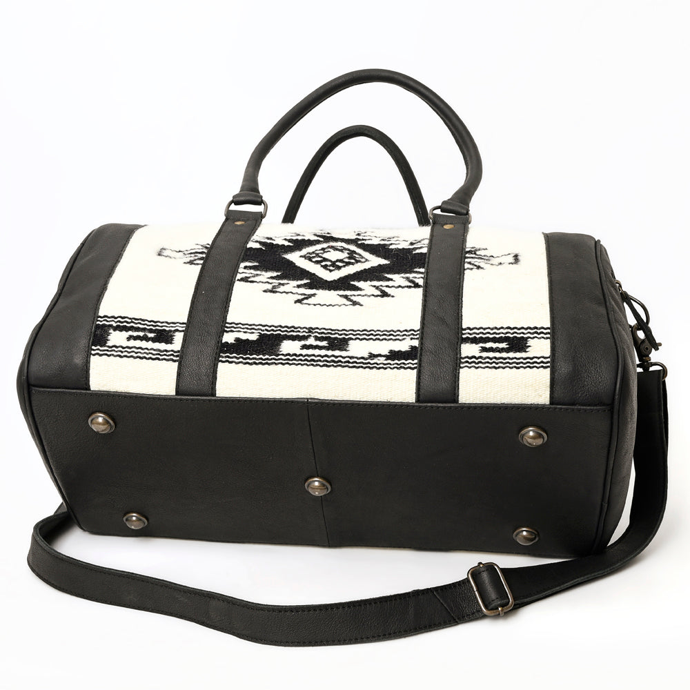 ADBGS174I Genuine Leather Western Handbag for Women - American Darling Saddle Blanket Style Crossbody Purse | Perfect for Rodeo, Country Music Festivals & Western Fashion Outfits