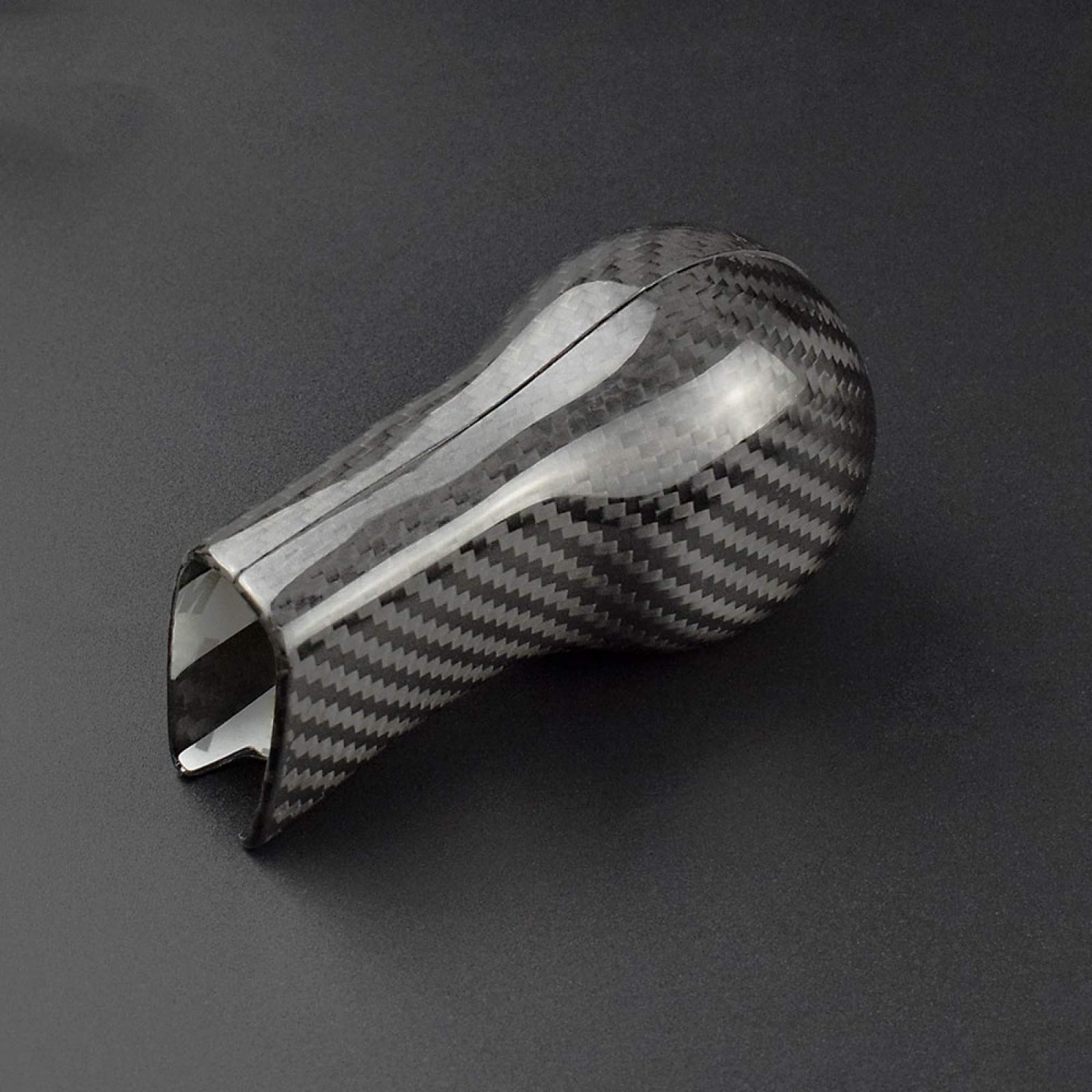 Carbon Fiber Gear Shift Knob Cover for Chevrolet Camaro 2010-2015 - Interior Trim Accessory - Perfect for Car Enthusiasts & Customization