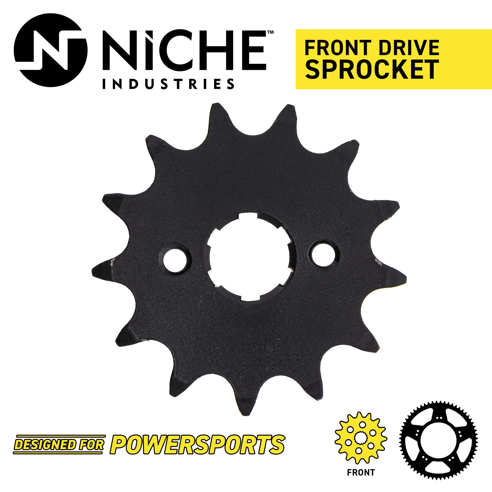 Honda CR125R 520V-X X-Ring Drive Sprocket Chain Kit - 13T Front & 51T Rear Sprockets with 106 Links - Dirt Bike Motorcycle Replacement Parts for Off-Road Racing & Trail Riding