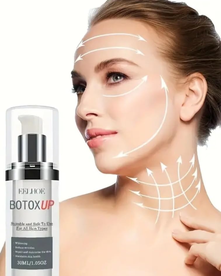Botoxup Hydration & Firming Face Cream with Vitamin C, Niacinamide & Ceramide - Anti Aging Serum for Youthful Skin & Collagen Boost (1 oz) - Perfect for Daily Skincare Routine & Nighttime Rejuvenation