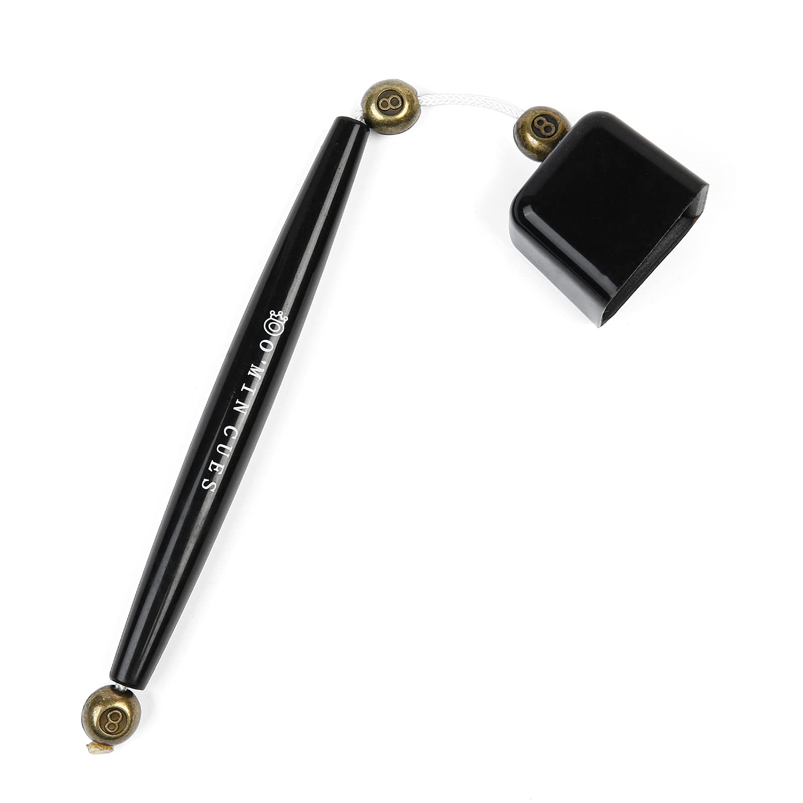 2 in 1 Portable Pick Pocket Chalk Cover & Tip Pricker Prep Tool - Billiard Cue Snooker Accessory - Pool Stick Chalk Holder (3 Models Available) - Perfect for Professional & Home Pool Tables, Bars & Game Rooms