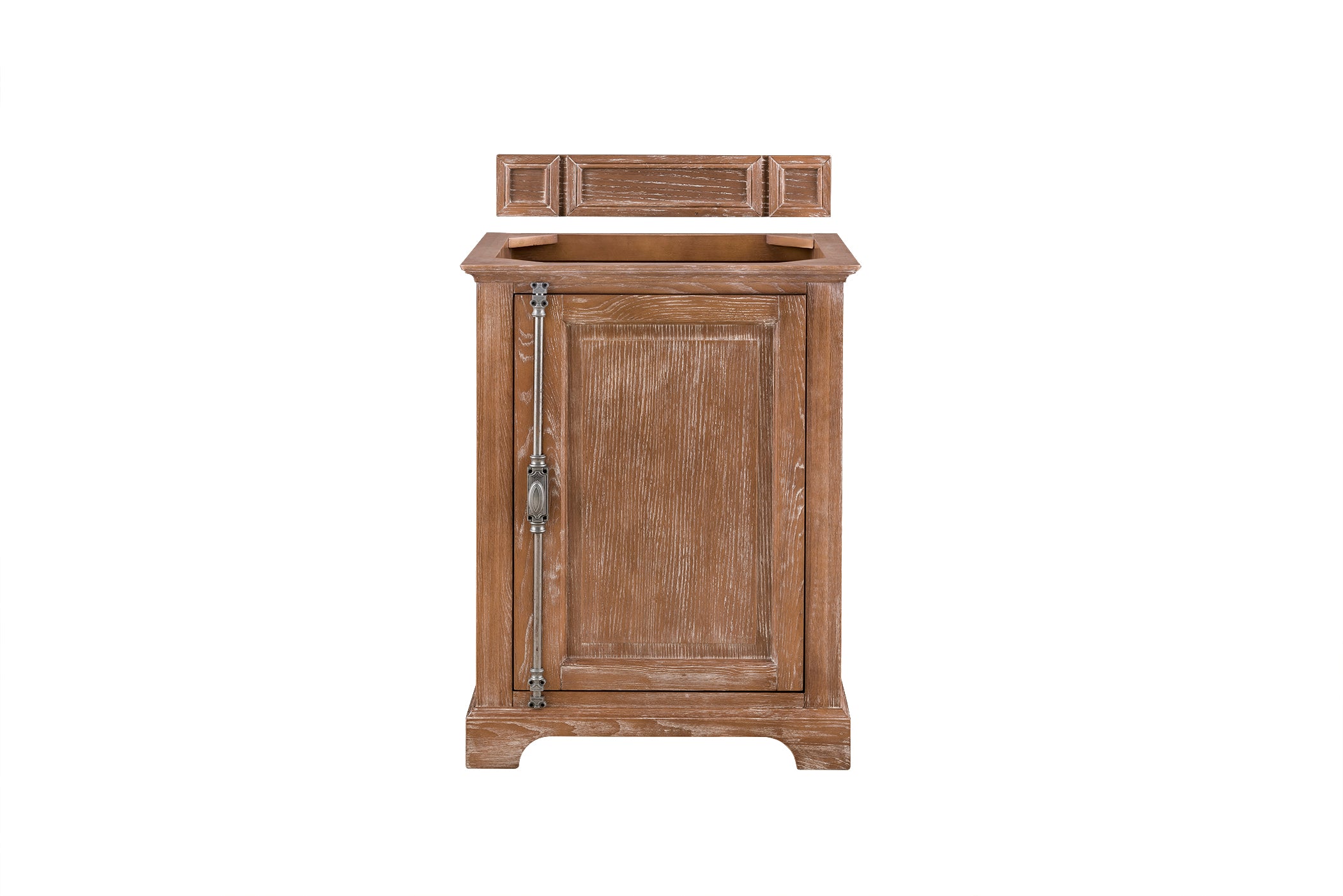 Providence 26 Inch Single Bathroom Vanity Cabinet in Driftwood Finish - Perfect for Small Bathrooms, Powder Rooms & Guest Baths