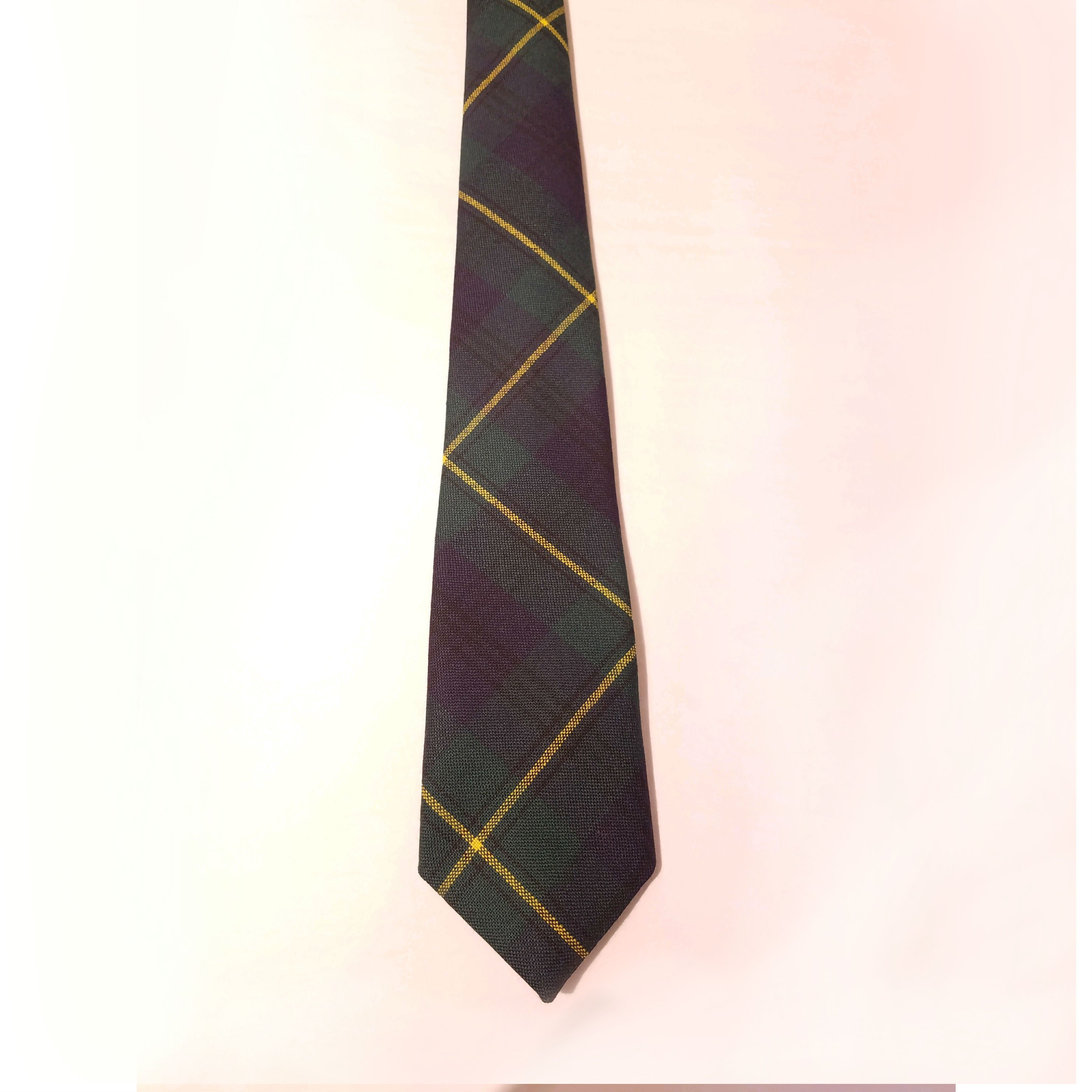 Premium Wool Tartan Neckties for Men - 99 Modern Color Patterns | Perfect for Weddings, Business & Formal Events