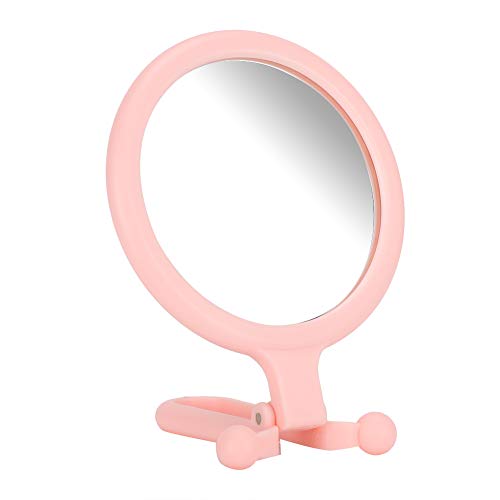 Foldable Magnifying Makeup Mirror with 2X Zoom - Perfect for Blackhead Removal, Makeup Application & Skincare - Ideal for Vanity, Bathroom & Travel Use