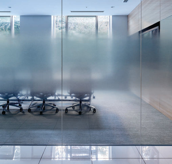 3M Cloud Narrow Light Gray SH2FGCNL Gradient Style Window Film - UV Protection, Privacy & Decorative for Home & Office Windows