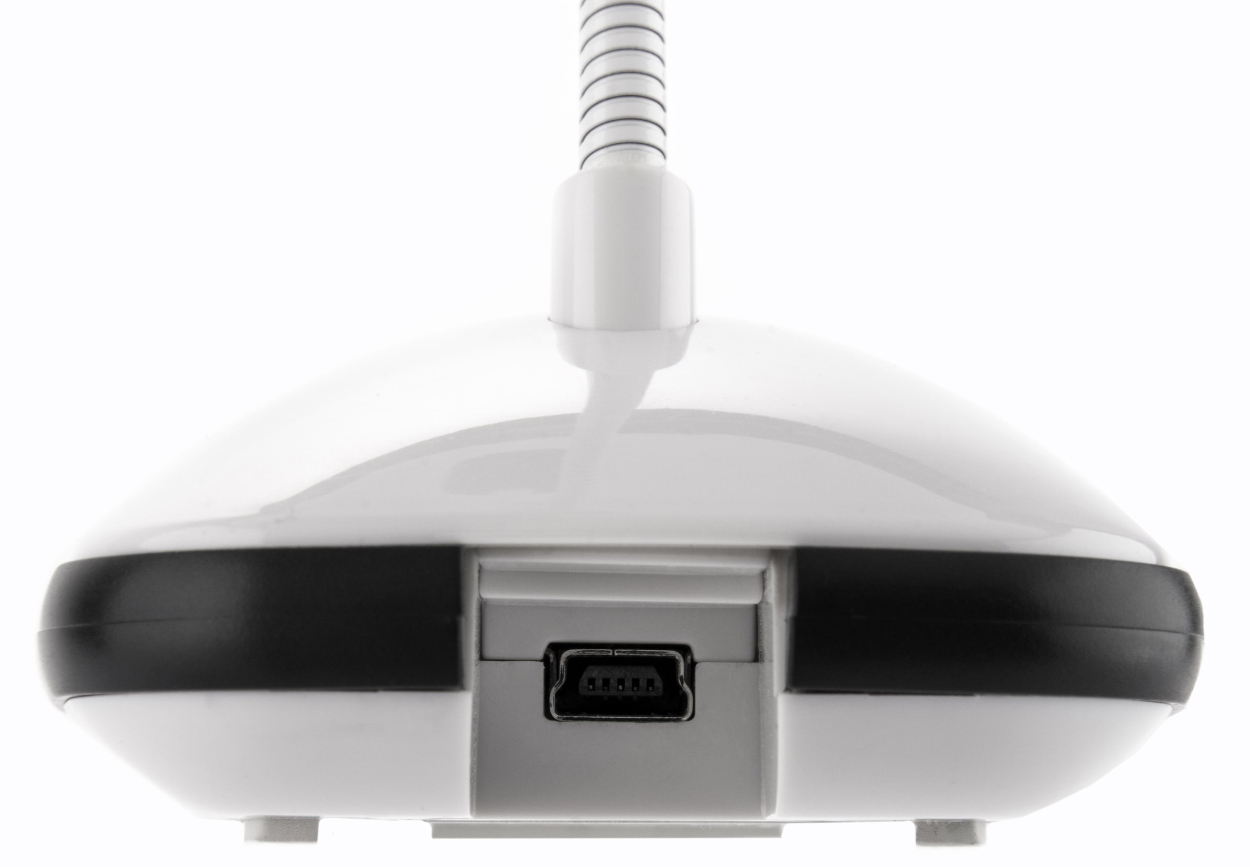 InfoSync Buddy Desktop Mini - WHITE 7G USB Plug & Play Unidirectional Microphone for PC, Laptop, Gaming, Streaming & Podcasting