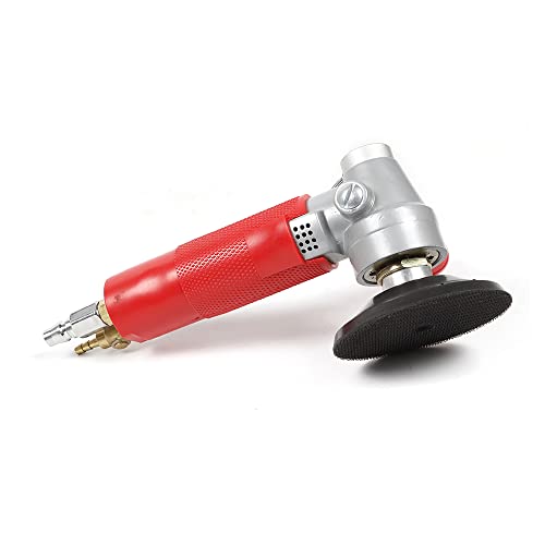 4 Inch Water Mill Pneumatic Polishing Tool - High Speed Water Jet Pneumatic Grinder for Marble, Granite & Stone - Water Injection Type Polishing Machine for Home Improvement & DIY Projects - Perfect for Countertop Refinishing, Tile Work & Stone Restoration
