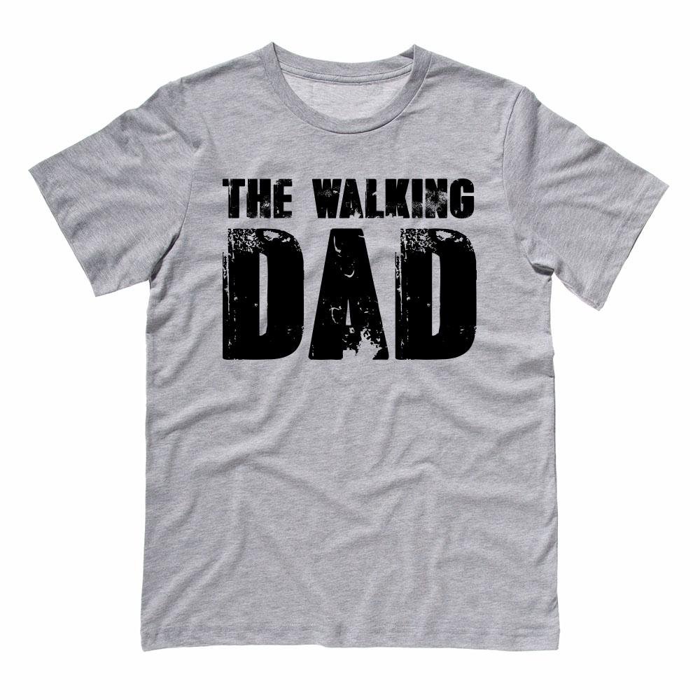 TeesAndTankYou The Walking Dad Graphic T-Shirt - Funny Dad Gift, Unisex Cotton Tee for Father's Day, Birthday & Casual Wear