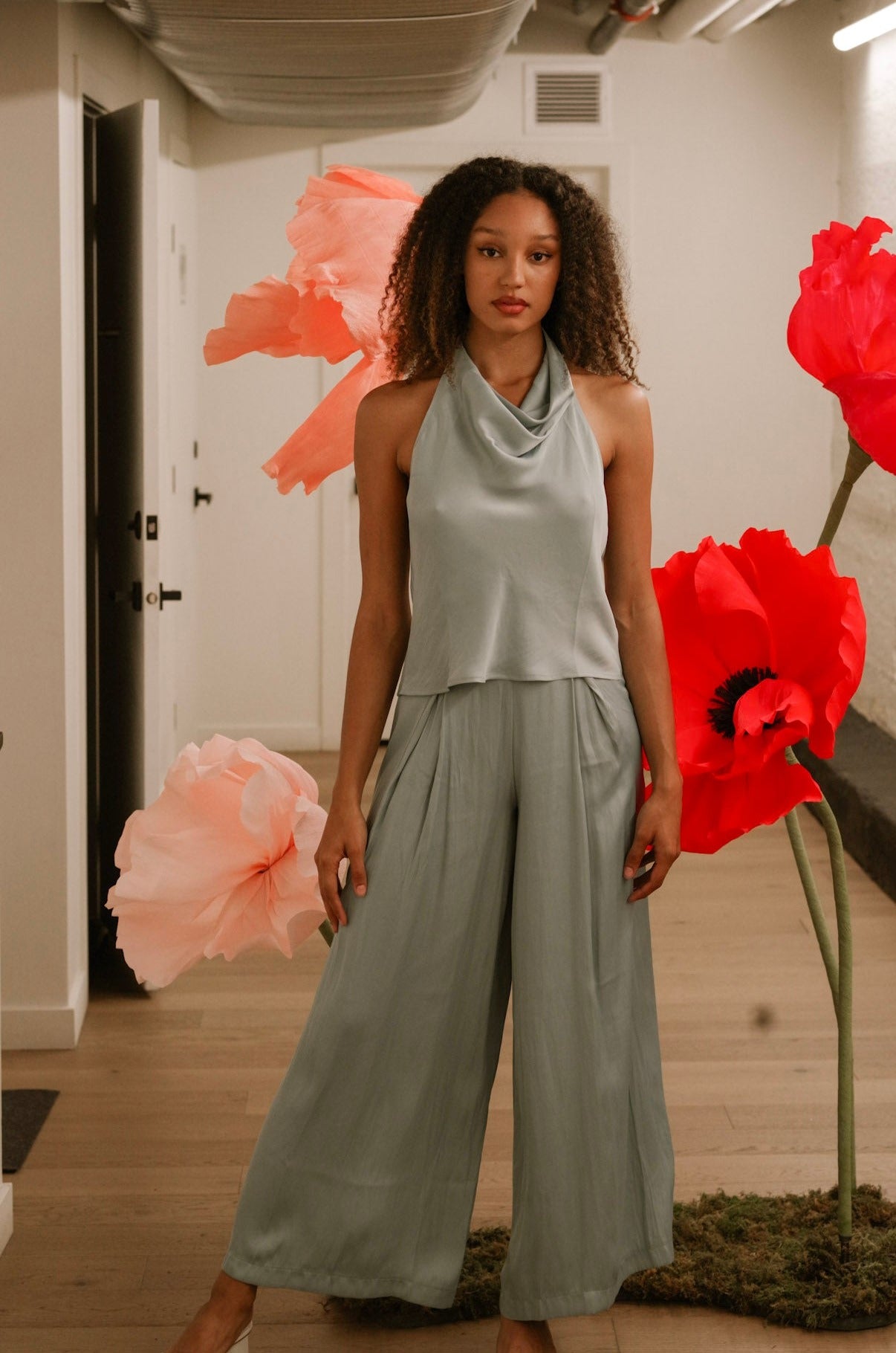 Klimt Pants for Women - Stylish High Waisted Trousers with Pockets | Perfect for Office, Travel & Casual Wear