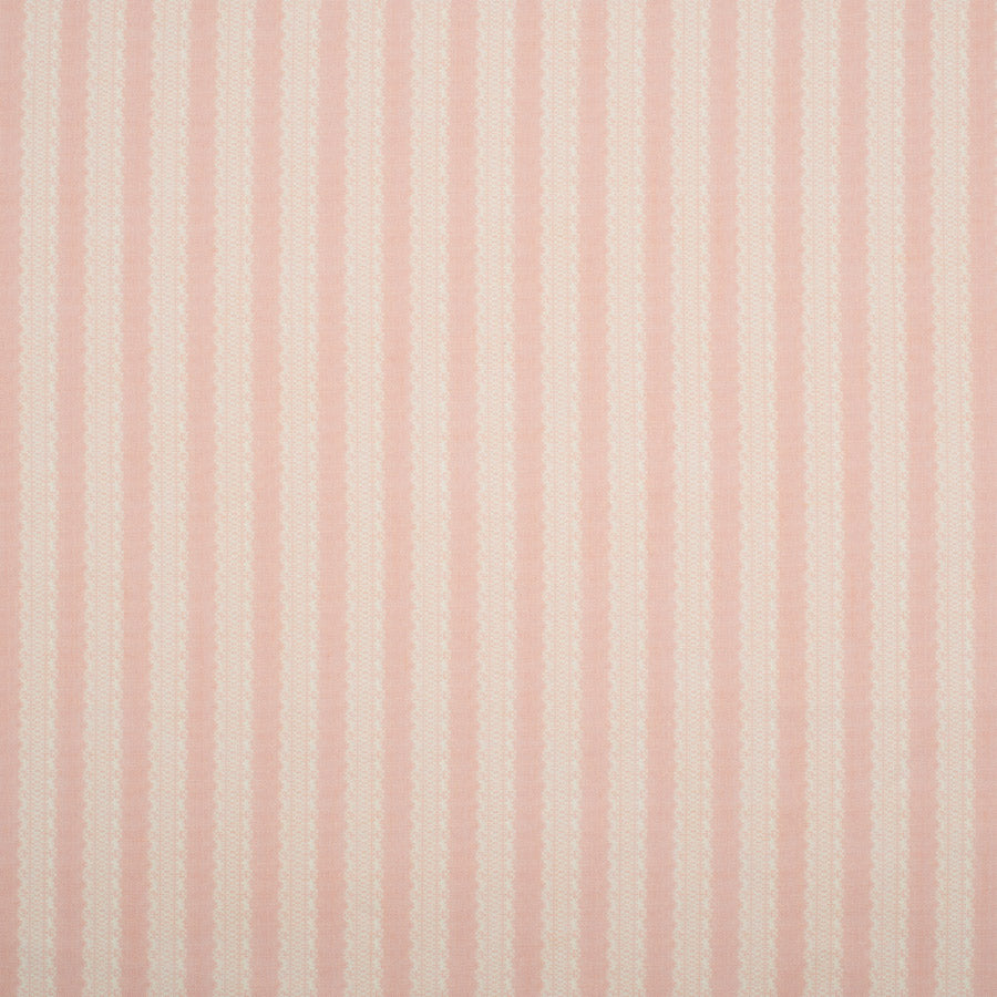 Torchon Stripe Linen Tablecloth - Elegant Blossom Pattern for Dining & Home Decor | Perfect for Weddings, Parties & Everyday Use
