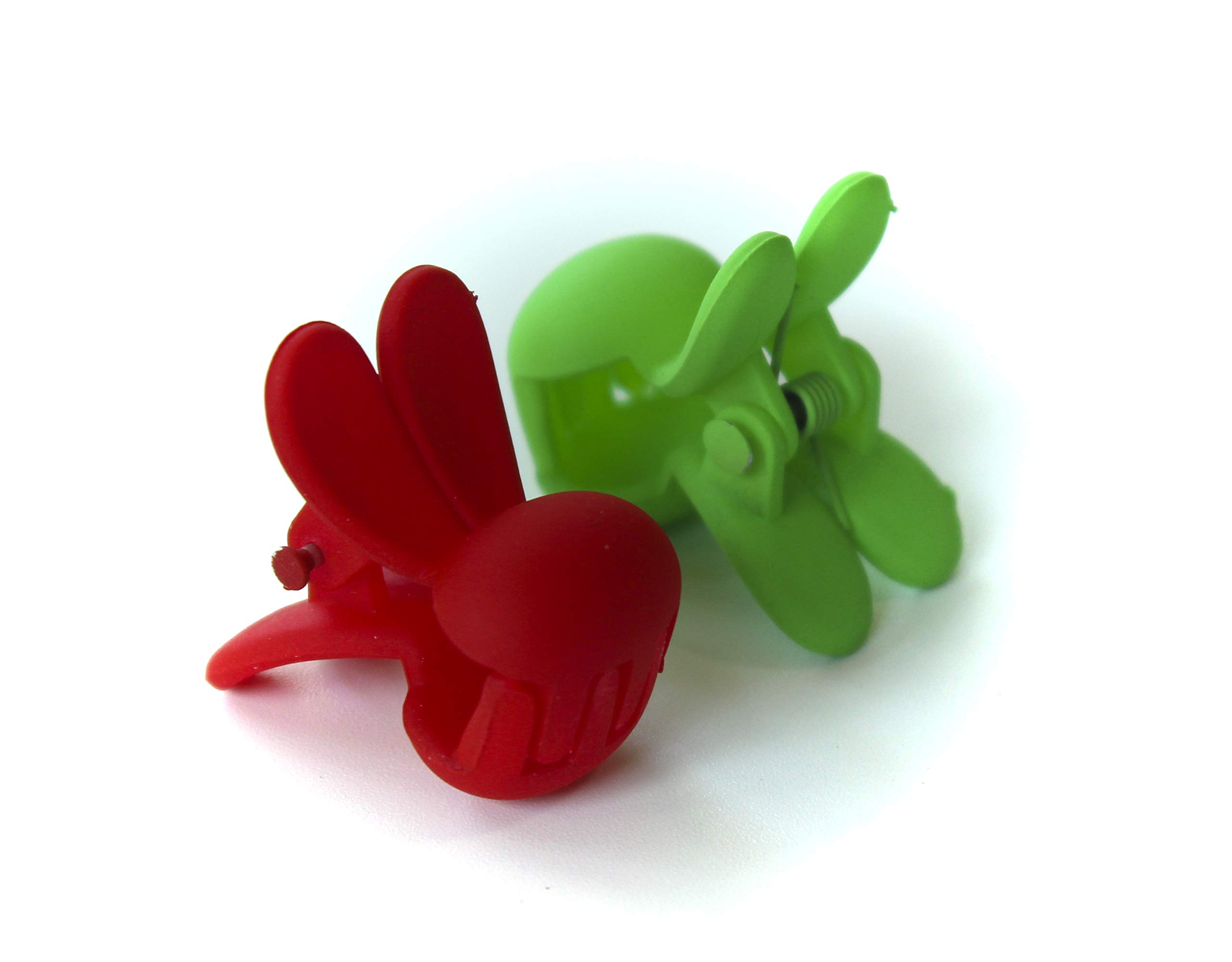 All in One Mixed Color Mini Hair Claw Clips for Women & Girls - Cute Bunny Rabbit Design - Perfect for School, Work, Parties & Everyday Hairstyling