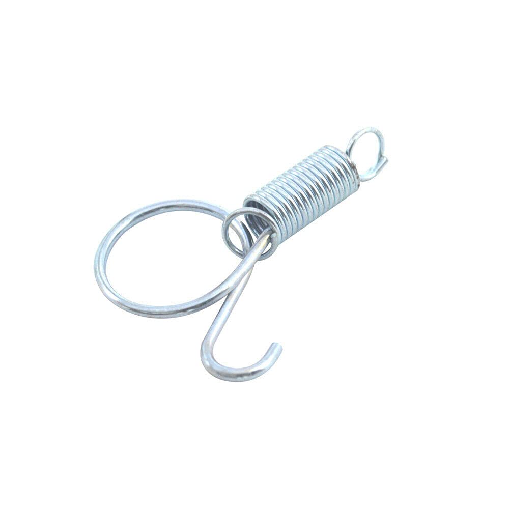 10PCS Rabbit Spiral Cage Door Tension Spring Latches Hooks - Heavy Duty Furniture Hardware for Rabbit Hutches, Pet Cages, Chicken Coops & DIY Projects