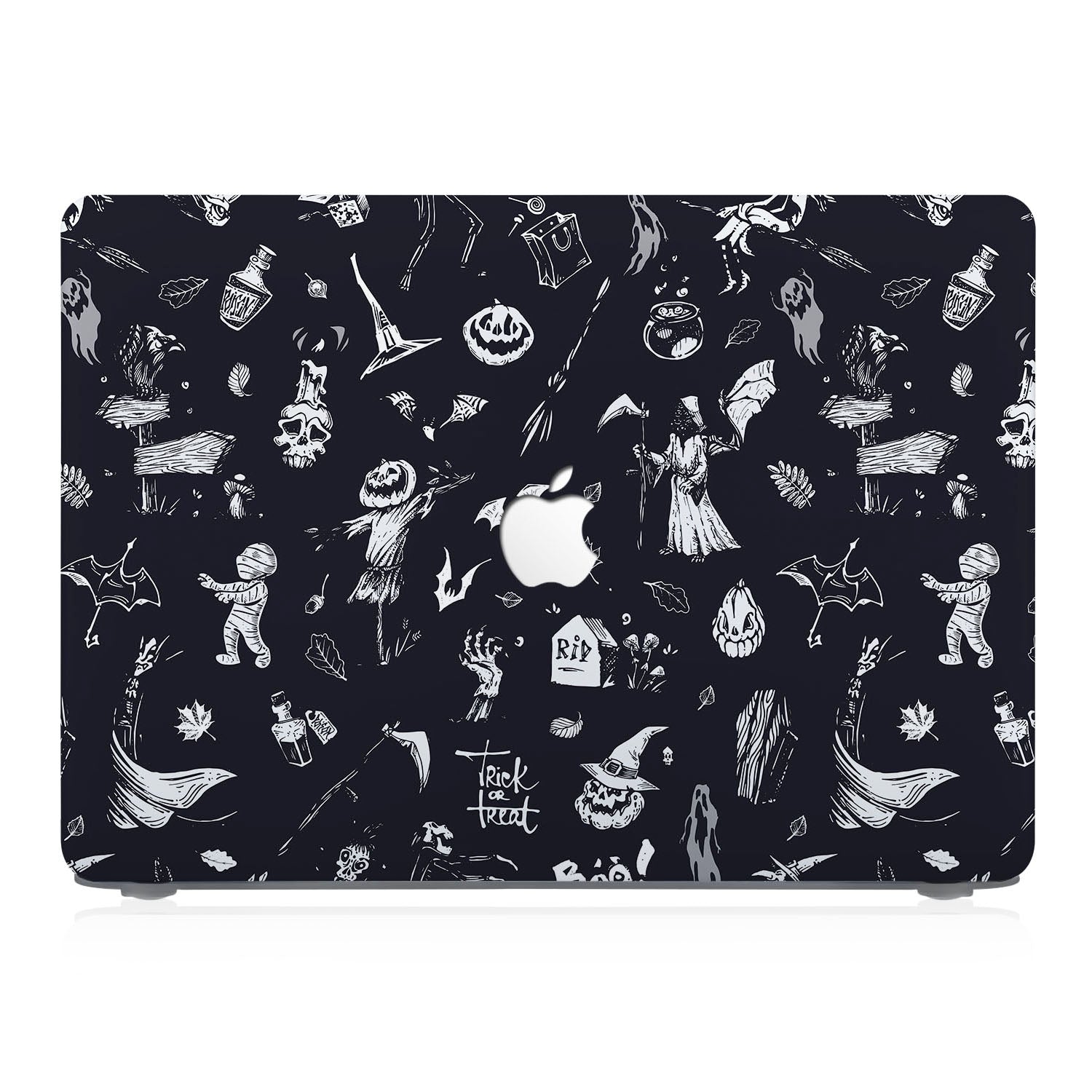 Premium MacBook Pro/Air Protective Case - Durable Halloween Themed Cover for 13/15/16 Inch Laptops | Perfect for School, Work & Halloween Parties