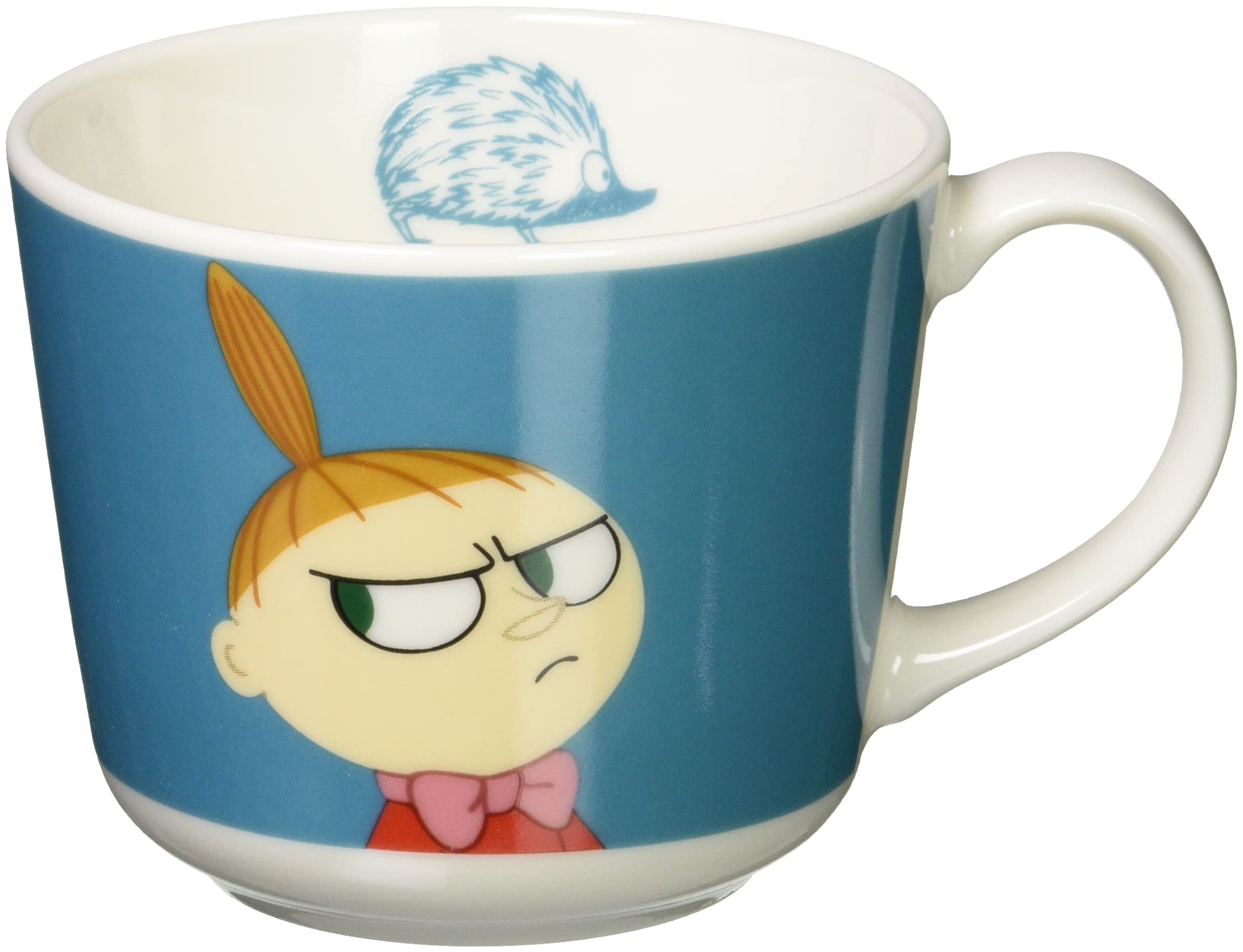Yamakasyoten Moomin Valley Ceramic Mug - 250ml, Blue, Microwave & Dishwasher Safe - Perfect Gift for Mother's Day, Tea & Coffee Lovers - Ideal for Home, Office & Gifting