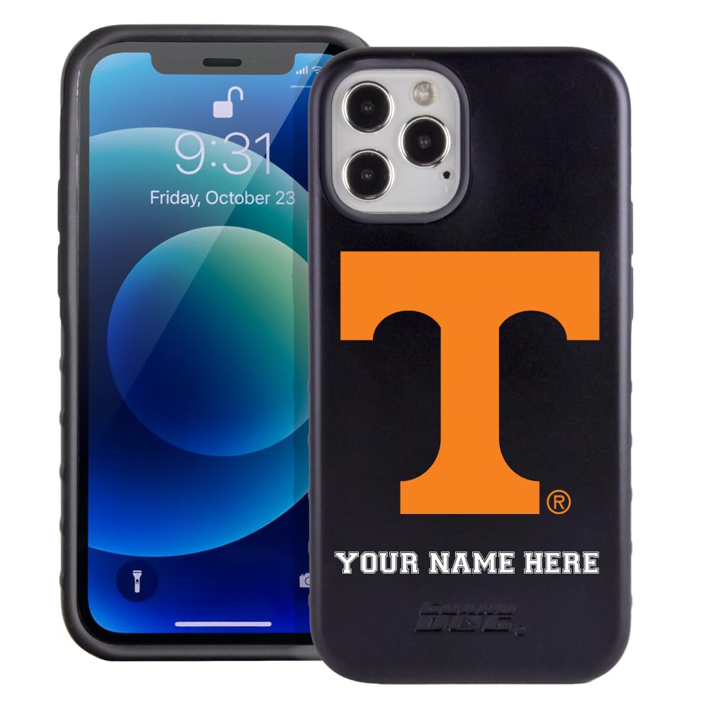 Military Grade Rugged iPhone 12/12 Pro Case - Guard Dog Two-Piece Protective Cover with Collegiate Licensed Tennessee Volunteers Design - Perfect for Outdoor Adventures, Sports & Daily Protection