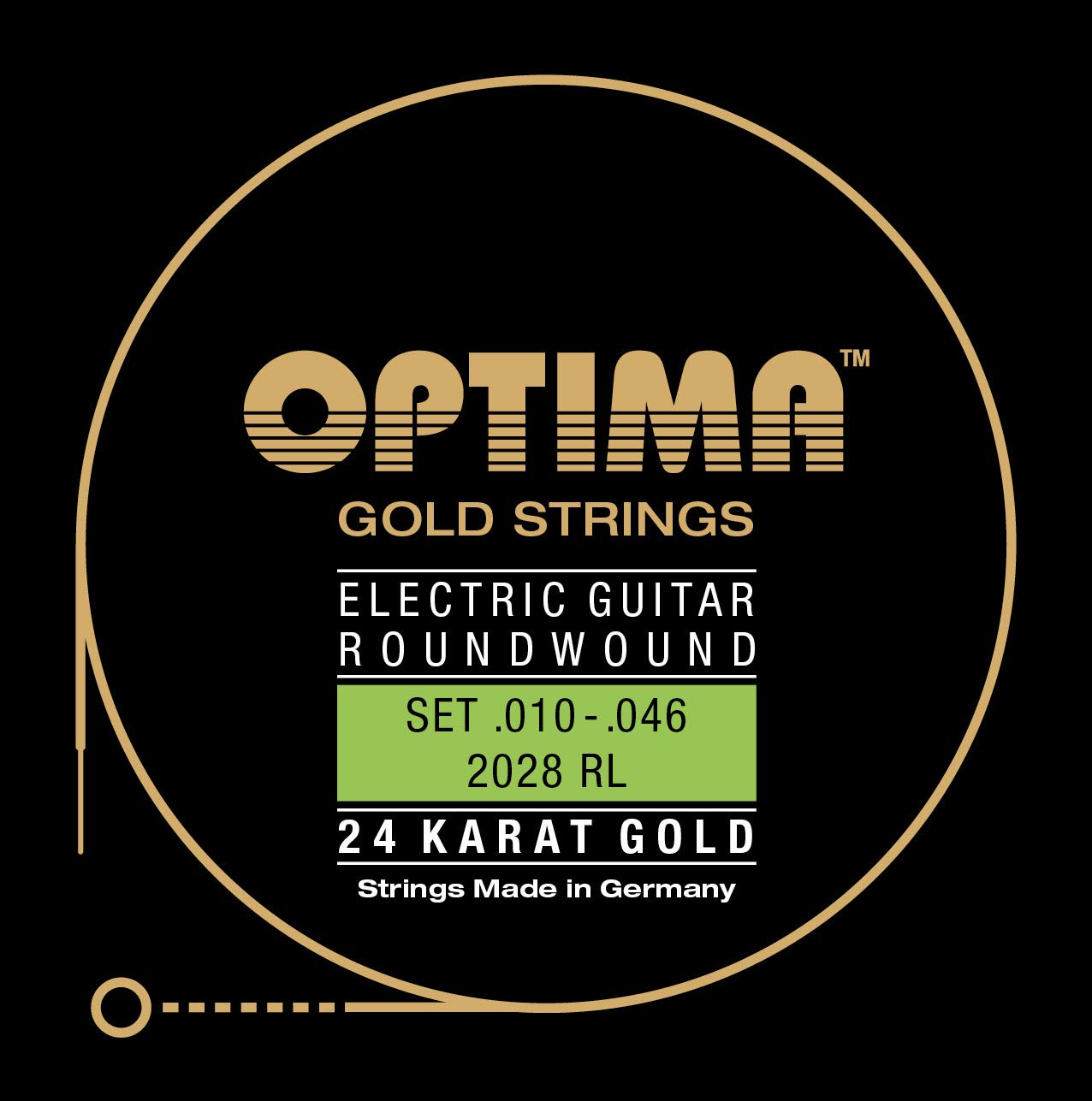 Premium Electric Guitar Strings (221806) - High-Quality Nickel Wound for Bright Tone & Longevity - Perfect for Rock, Blues & Metal Performances
