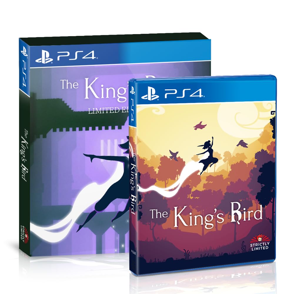 The King's Bird Special Limited Edition for PlayStation 4 - Collector's Game by Strictly Limited Games | Perfect for Platformer Fans & Retro Gaming Enthusiasts