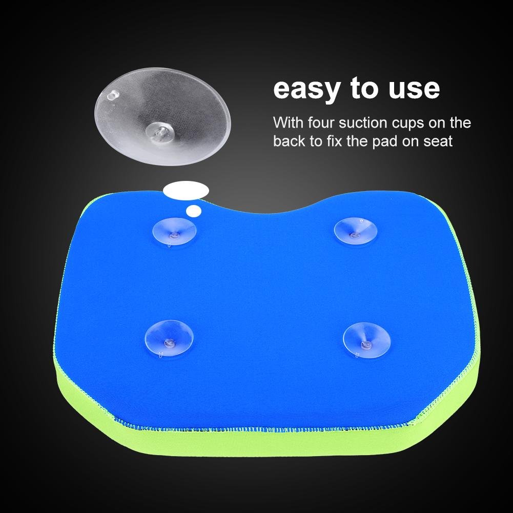 Premium Thickened Kayak Seat Cushion - Comfortable Canoe & Kayak Seat Pad for Fishing & Paddling - Waterproof & Non-Slip Design (Blue) | Perfect for Long Fishing Trips & Outdoor Water Adventures