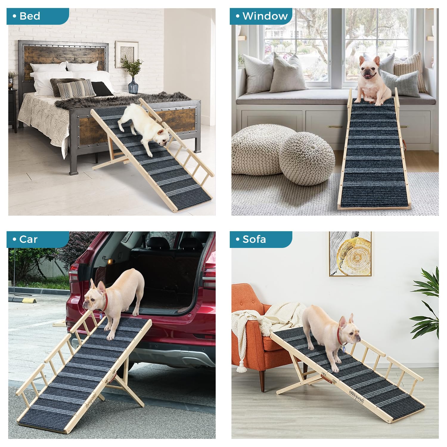 **Foldable Dog Ramp for High Beds & Cars - 51