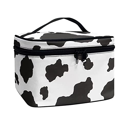 White Black Cow Print