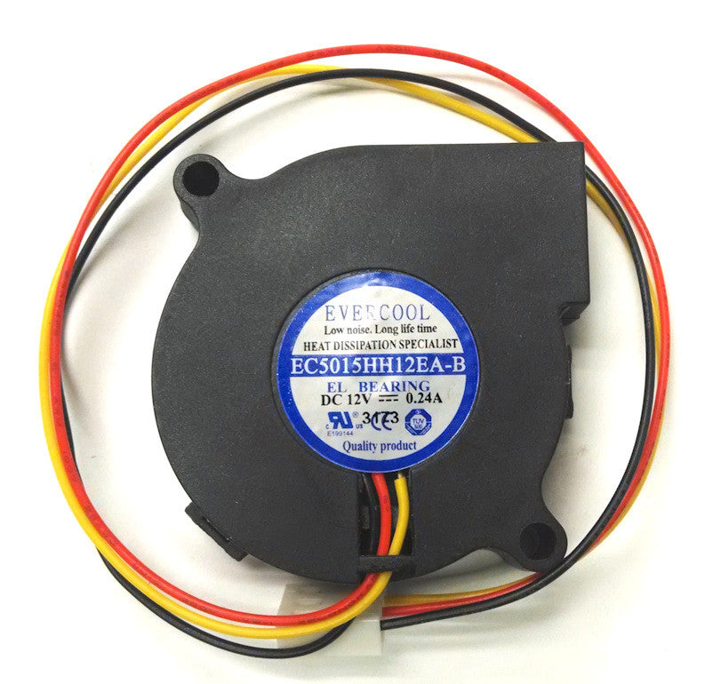 Evercool 50x50x15mm High Speed Blower Fan EC5015HH12EA - Quiet Cooling for PC, Laptop & Electronics - Perfect for Gaming Rigs, Servers & DIY Projects