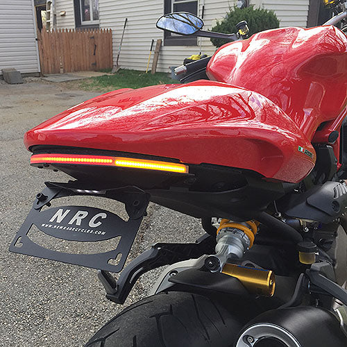 Ducati Monster 1200 Stealth Fender Eliminator Kit for 2014-2016 Models - Lightweight Tail Tidy for Improved Motorcycle Aesthetics & Rear Visibility - Perfect for Street Riding & Custom Bike Builds